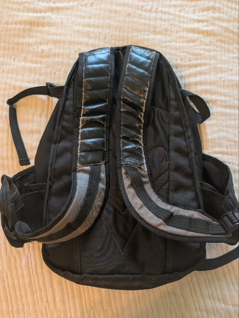 Black Batman Logo Tactical Backpack - Men